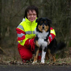 Sigrun Schleenbecker und Taro 